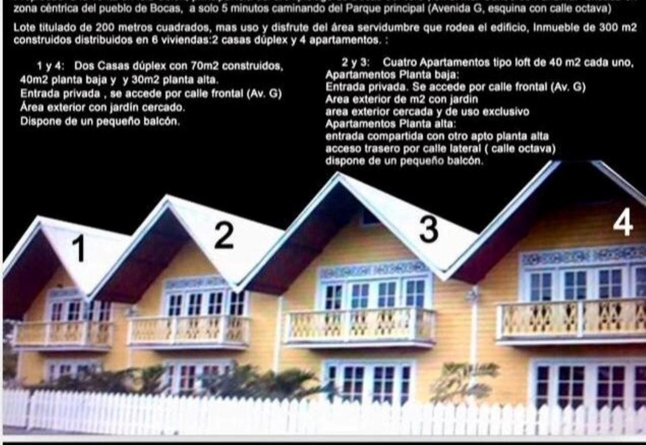 Yellow Houses Bocas Bocas del Toro Eksteriør billede